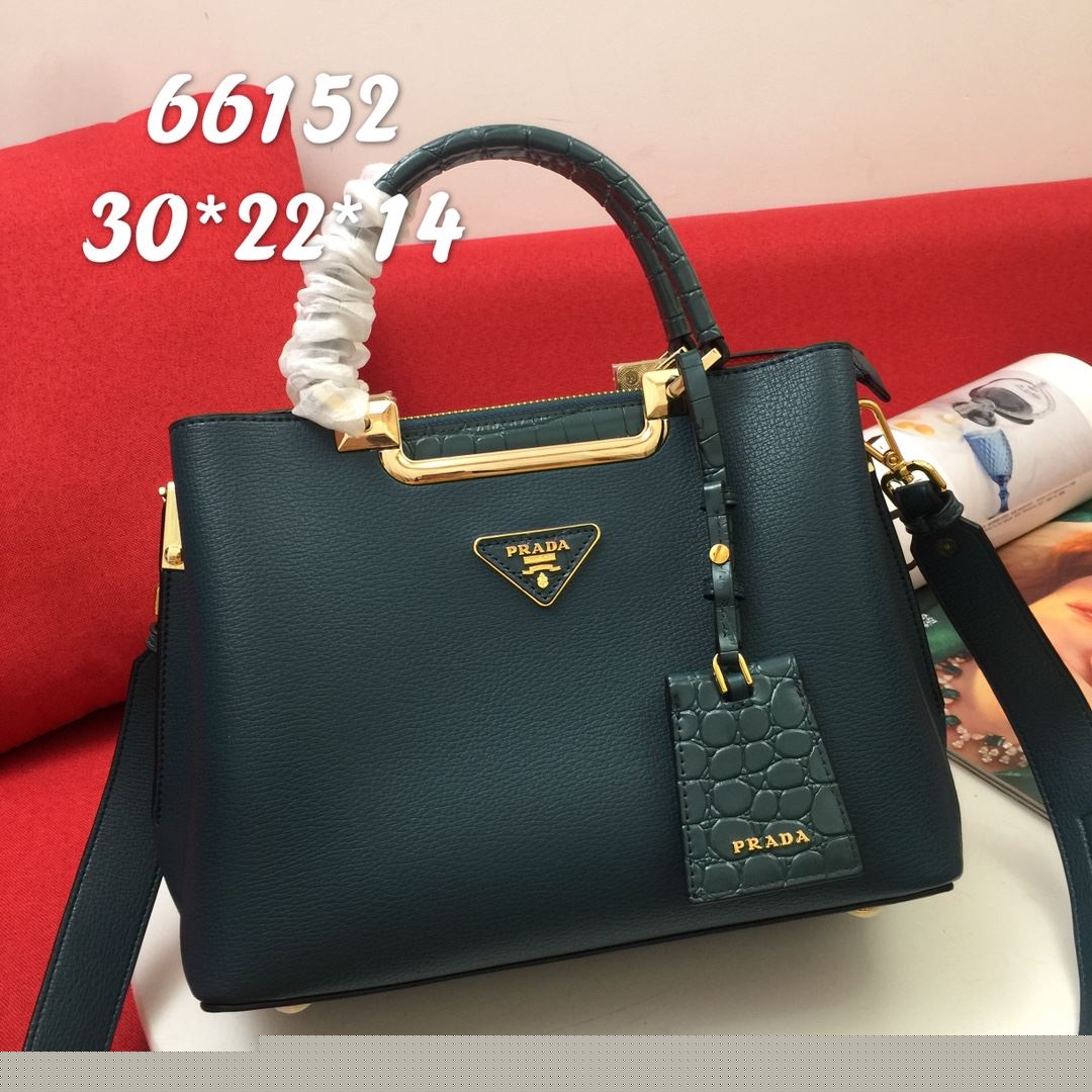 Pra*a top handle bags